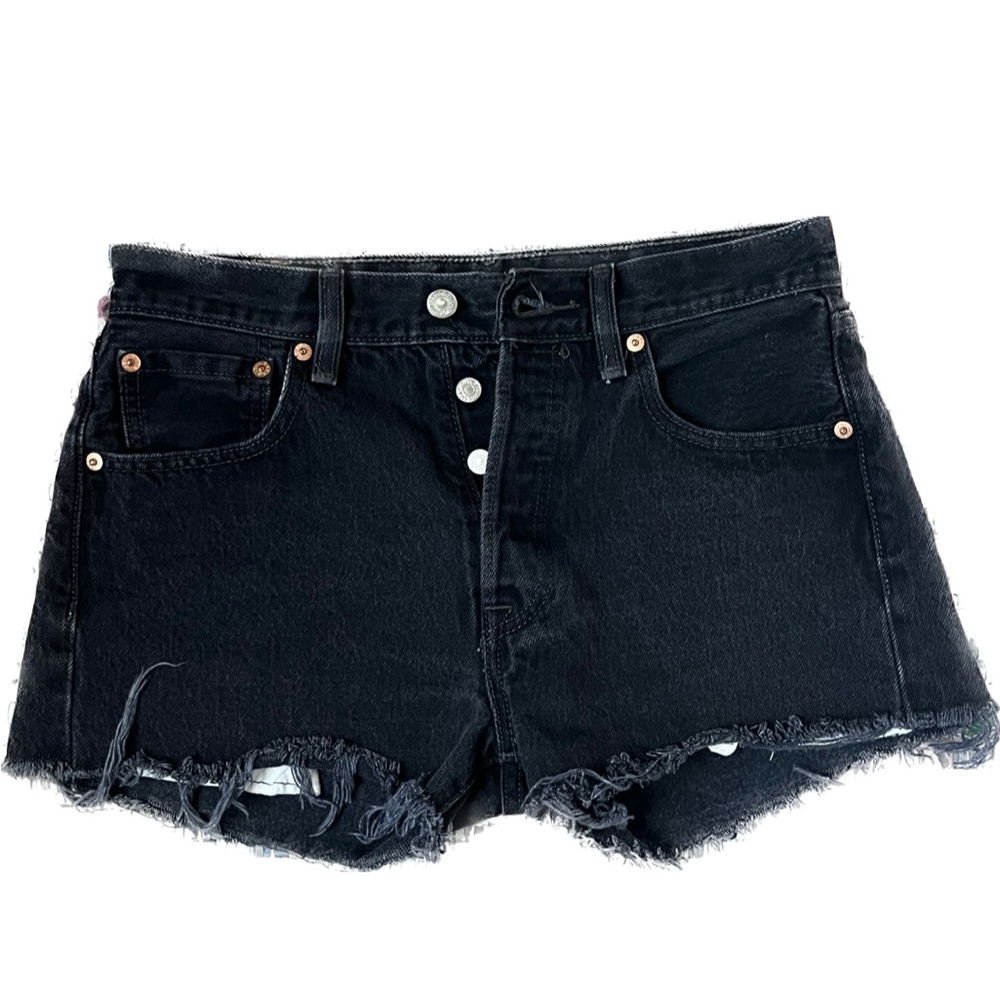 Levi's Vintage 501 Button Fly High Rise Cutoff Shorts